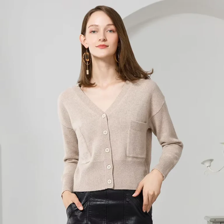 Spring-Winter-Pure-Cashmere-Cardigan-Women-Shortcardigan-Overcoat-Solid-Color-Cable-Knit-Cashmere-Sweater-for-Ladies