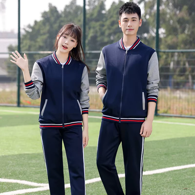 Spring-and-Autumn-Middle-School-Student-Uniforms-Baseball-Uniforms-College-Style-Sports-Suits-Junior-High-School-Sports-Uniforms