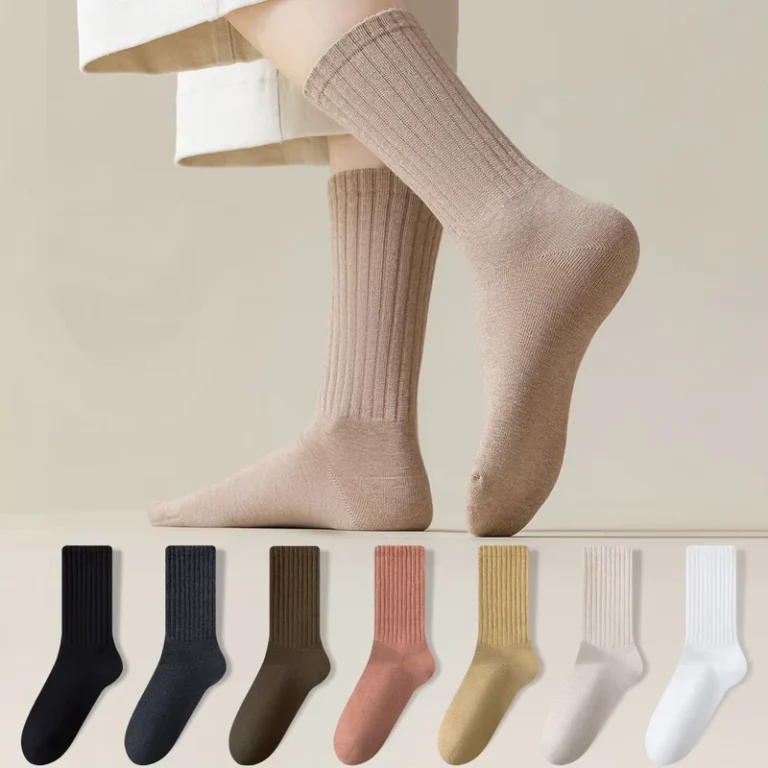 Student-Casual-Fluffy-Socks-Versatile-Matching-School-Uniform-Socks-Soft-Crew-Women-Cotton-Brown-White-Ruffle-Socks