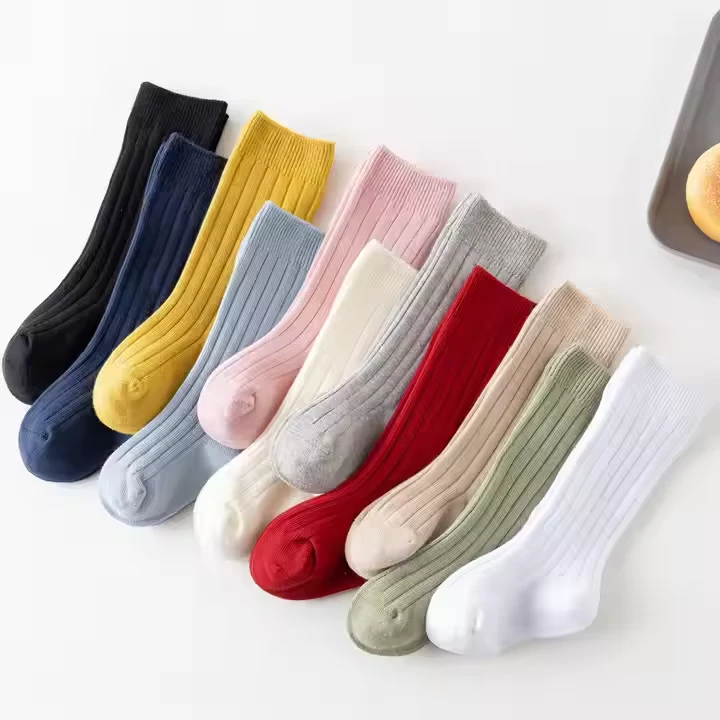 Student-Socks-School-Uniform-Performance-Socks-Baby-Kids-Cotton-Long-Tube-Socks