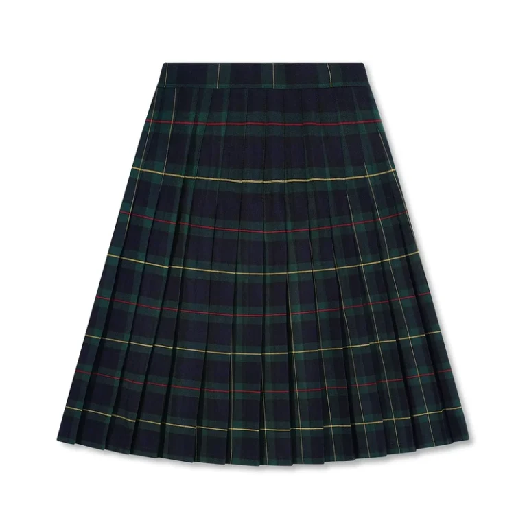 Student-Study-Dress-Clothes-for-Student-Girl-School-Uniform-Plaid-Box-Pleat-Skirt-Kids-Tartan-Pleated-Twill-Skirt-for-Classmate
