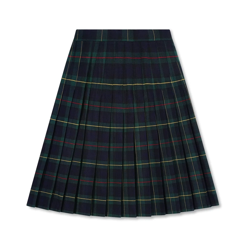 Student-Study-Dress-Clothes-for-Student-Girl-School-Uniform-Plaid-Box-Pleat-Skirt-Kids-Tartan-Pleated-Twill-Skirt-for-Classmate