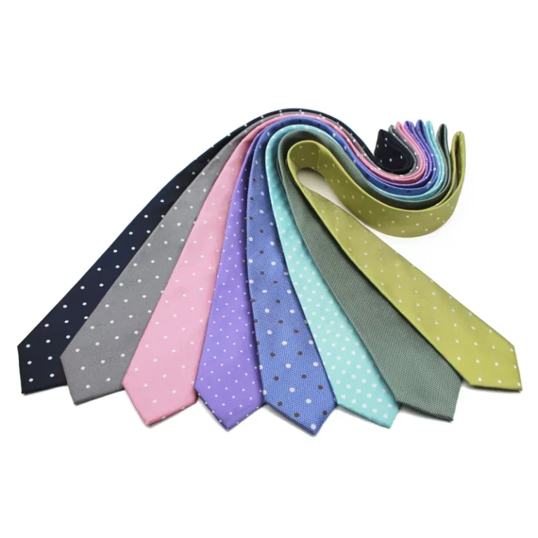 Sublimation-Polyester-Necktie-Custom-Men-Neckties-Gravatas-Dot-Jacquard-Neck-Ties-for-Men