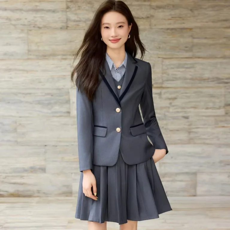 Suit-Vest-Dress-Suit-Womens-Spring-and-Autumn-New-British-Academic-School-Uniform-JK-Uniform-Teachers-Garden-Uniform