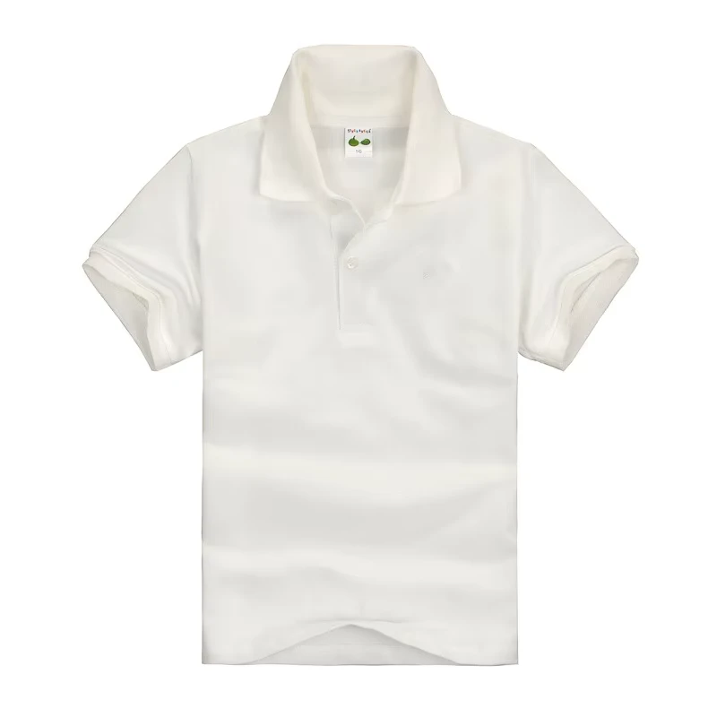 Summer-Clothes-Custom-Polo-Shirts-Plain-Cotton-Short-Sleevekids-Boy-Shirts
