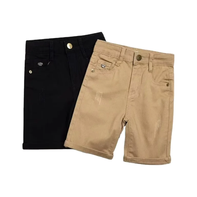 Summer-Twill-Khaki-Shorts-School-Uniform-Fashion-for-Kids-Boys-Shorts-with-Zipper-Fly