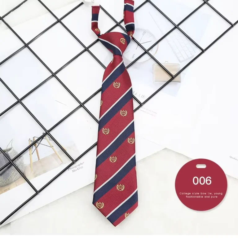 Support-Customization-Japanese-High-School-Polyester-Tie-School-Necktie