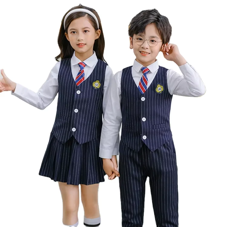 Support-Customize-Kids-Boys-Girls-School-Uniform-Quality-Children-School-Uniform