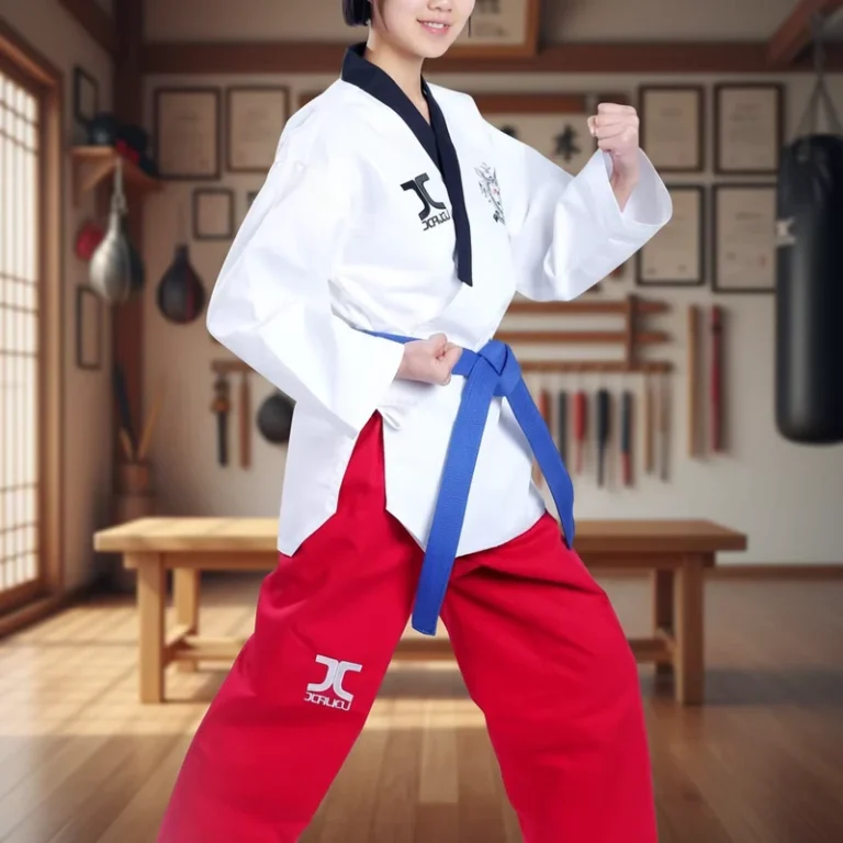 Taekwondo-Uniform-Adult-Unisex-Customized-Logo-Printing-Embroidery-Belt-Polyester-Cotton-Martial-Arts-Wear