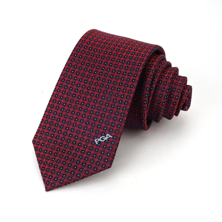 Tailored-Regimental-Striped-Polyester-Tie-Logo-Engraved-Supplier