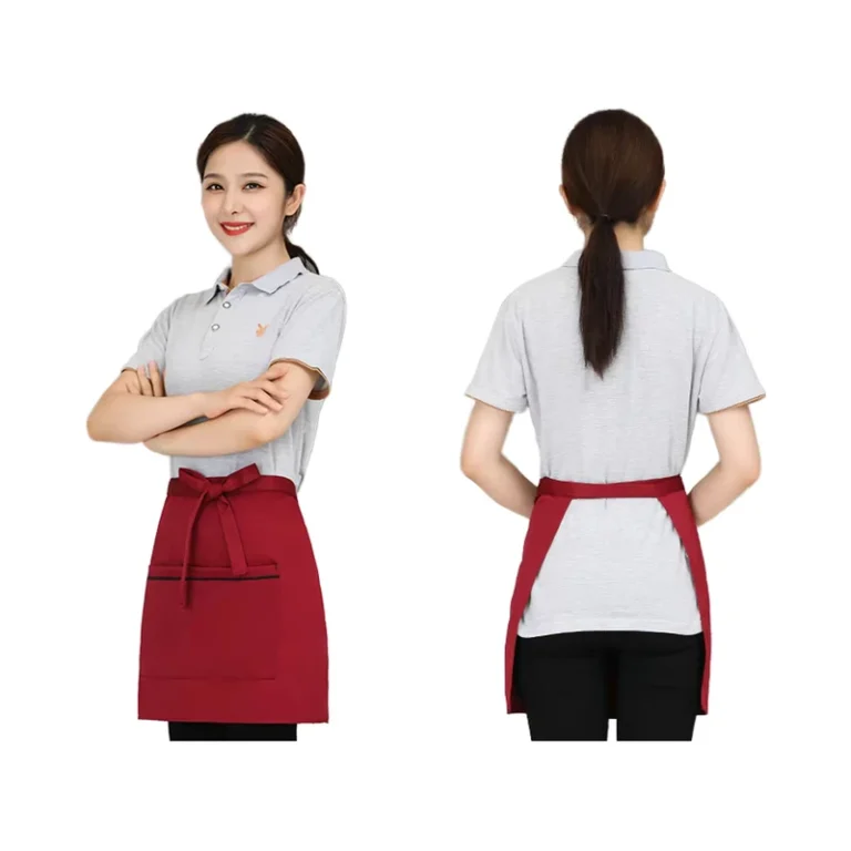The-Simple-and-Elegant-Mid-waist-Apron-Is-Durable-and-Breathable-Suitable-for-Waiters-in-Bakeries-and-Supermarkets