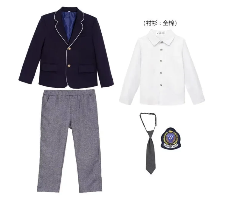 The-Two-piece-School-Uniform-Is-Suitable-for-British-Style-Childrens-Clothing-From-Kindergarten-to-Elementary-School-for-2-18Y