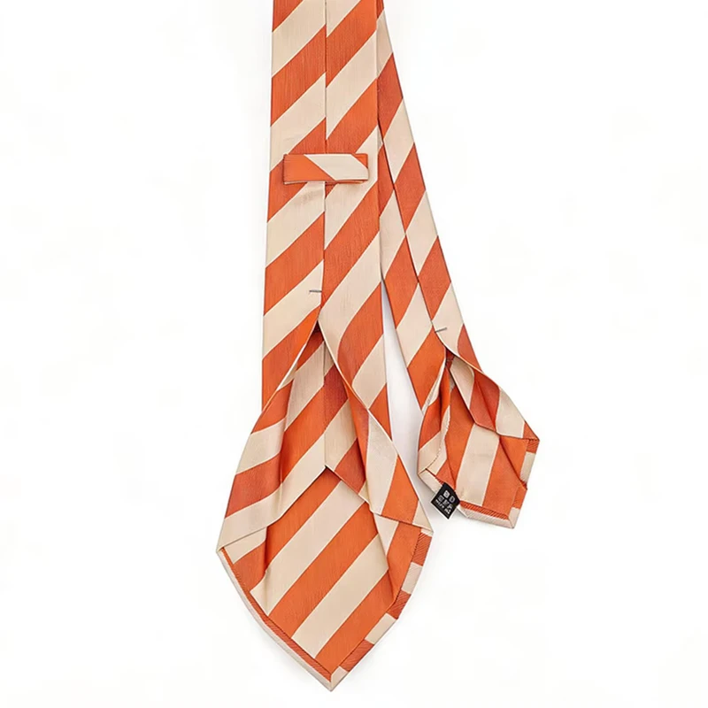 Thick-Bulk-Mens-Neckties-Silk-Handmade-Formal-Business-Jacquard-Seven-Fold-Tie