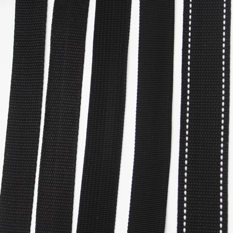 Thickened-Solid-Color-Straight-Hair-PP-Pit-Bead-Belt-American-Plain-Ribbon-Bag-Belt-School-Bag-Strap-Polypropylene