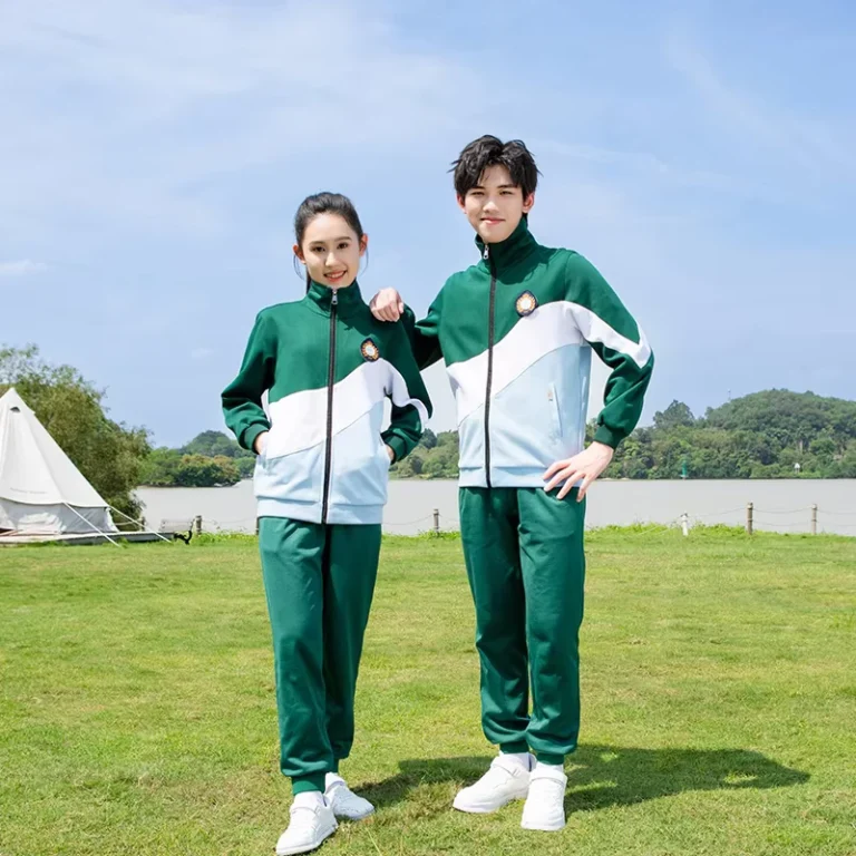 Tianman-Manufacturer-Customized-Design-Autumn-Middle-School-Students-Sportswear-Suits-Kindergarten-Uniform-Gym-Wear