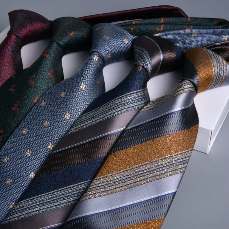 Tie-Mens-Formal-Business-Striped-8cm-New-Large-Jacquard-Dark-Series-Executive-Hand-tied-Mens-Tie