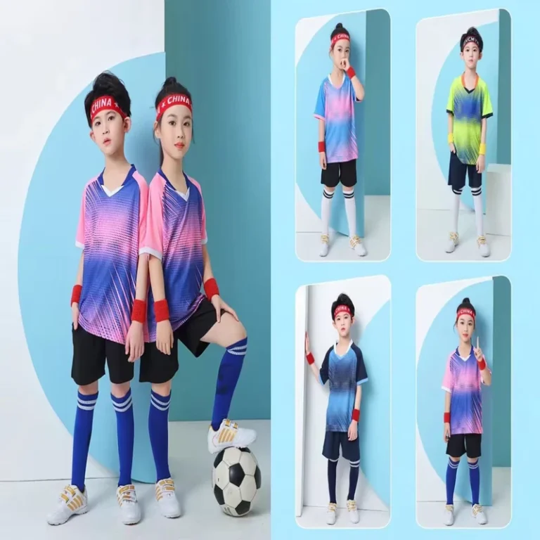 Top-Quality-Kids-Soccer-Jersey-Football-Shirts-Men-Sports-Shirts-Polyester-Sportswear-Short-Sleeved-Breathable-Summer