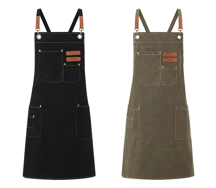 Uniform-BibKitchen-Apron-Denim-Cotton-Barbershop-Canvas-Apron-Mens-Work-ApronWith-PocketsFor-Cooking-and-Baking-Tools