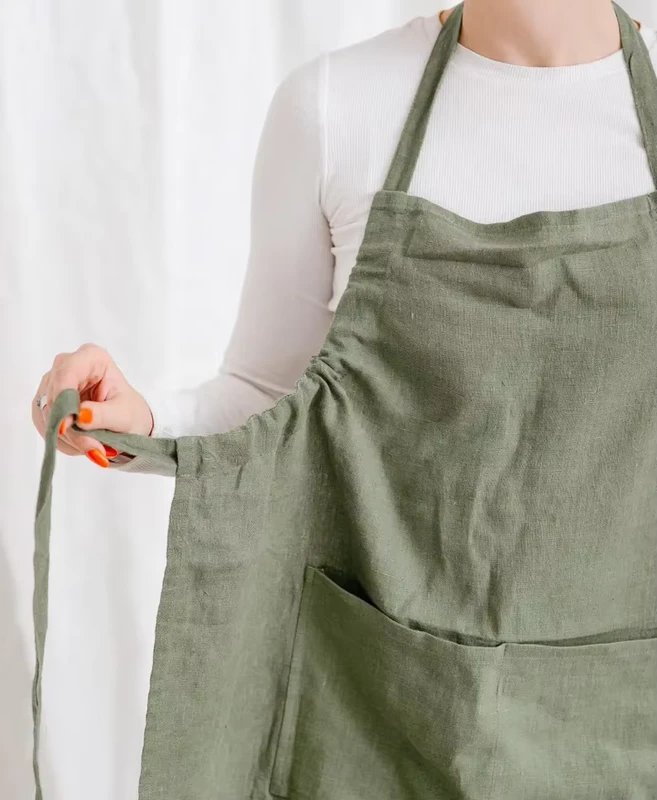 Unisex-Adjustable-Linen-Sleeveless-Bib-Apron-Customizable-Unisex-Size-for-Gardening-Cooking-Farming-and-Teaching