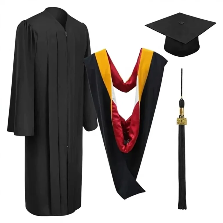 Unisex-Adult-School-Graduation-Cap-and-Gown-Classic-University-Ceremony-Uniform-Sample