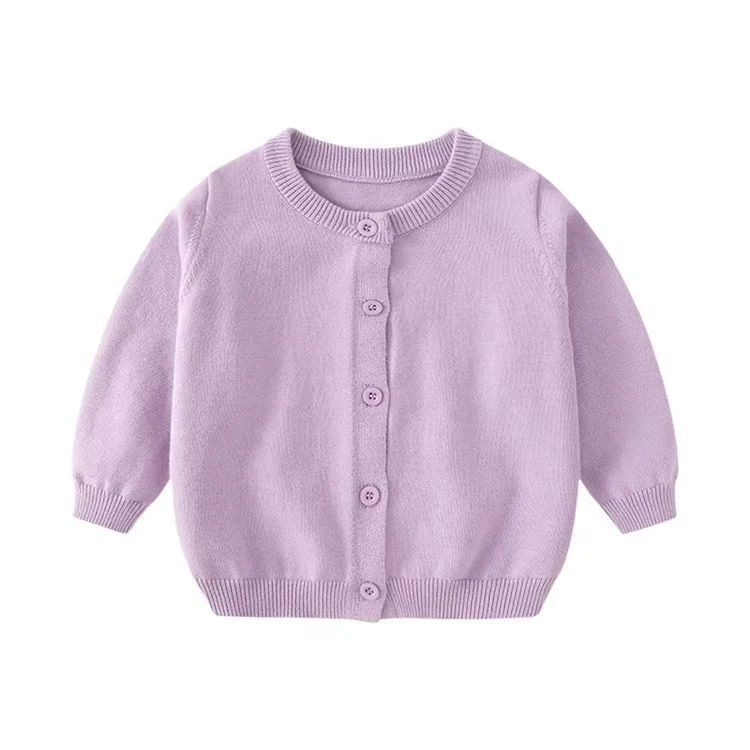 Unisex-Cotton-Cardigan-Sweater-Summer-Uniform-Knitted-Sweater-for-Boys-and-Girls-Long-Sleeve-Button-Crew-Neck-Casual-Full-Solid