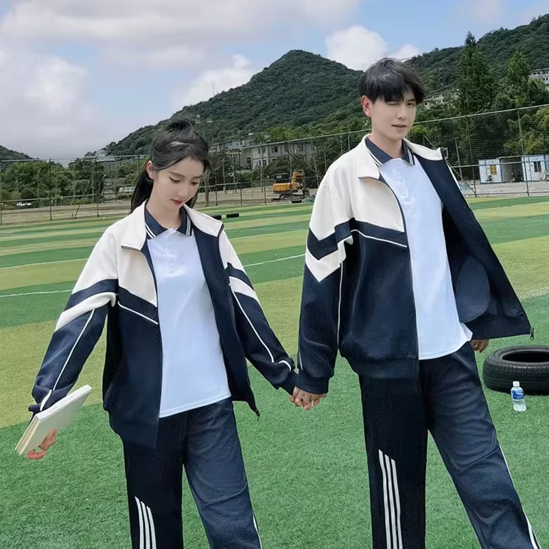 Unisex-Cotton-Middle-School-Class-Sports-Coat-Autumn-Winter-Childrens-Student-Uniform
