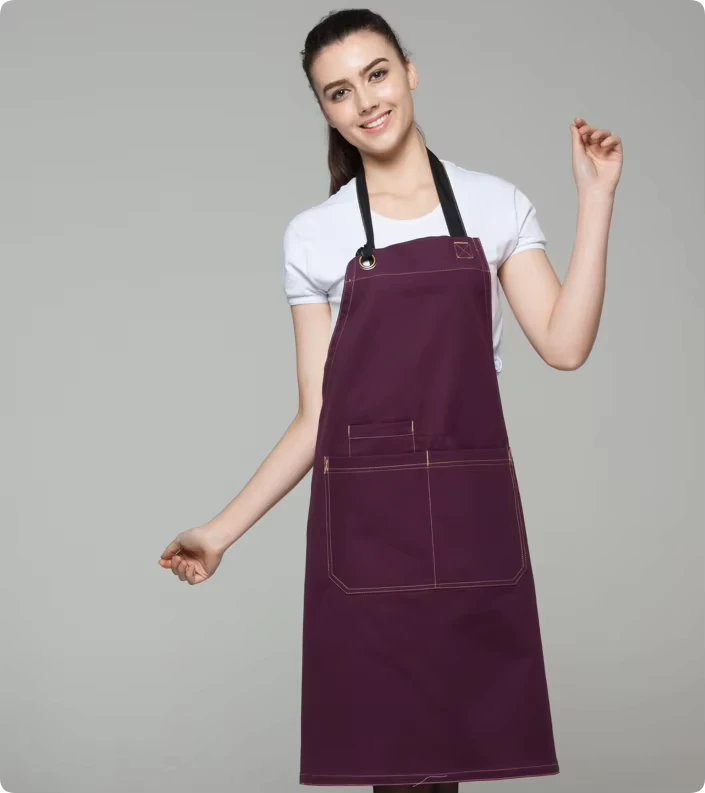 Unisex-Fashion-Bib-Apron-and-Cotton-Apron-Kitchen-With-Pocket-for-Hotel-and-Restaurant-Aprons