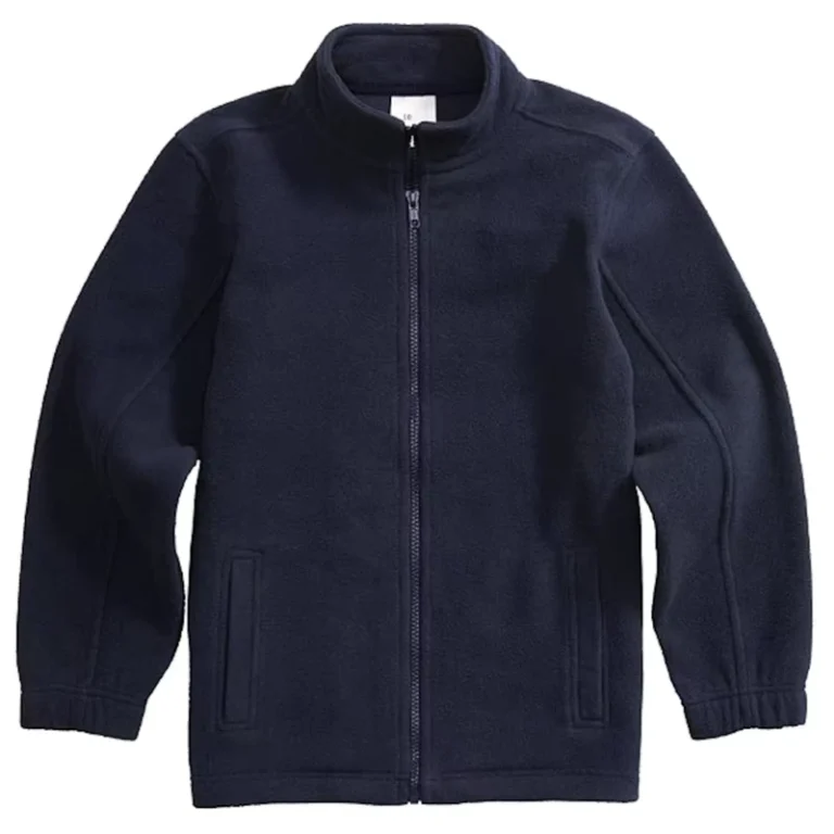 Unisex-Navy-Blue-School-Polar-Fleece-Jacket-for-Children
