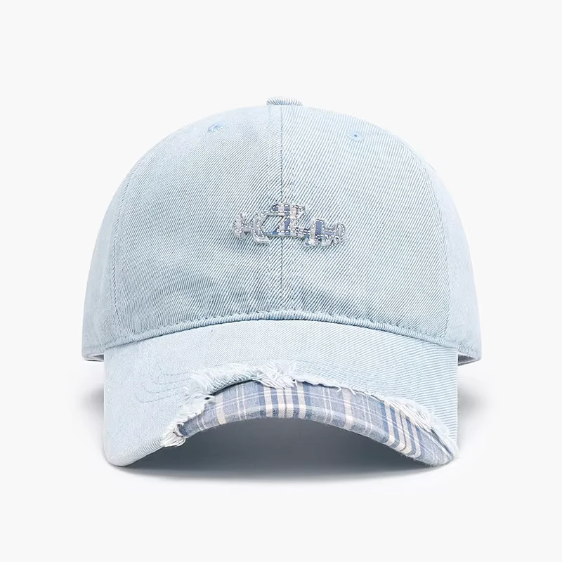 Unisex-Soft-Crown-Baseball-Cap-with-Letter-Embroidery-Trendy-Sun-Protection-Peaked-Cap-Face-Slimming-Design-for-Spring-Summer