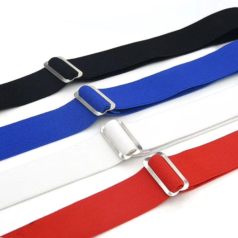 Webbing-Factory-Customizable-Vintage-Elastic-Spandex-Polyester-Nylon-Baseball-Softball-Belt-Adjustable-Sports-Uniform
