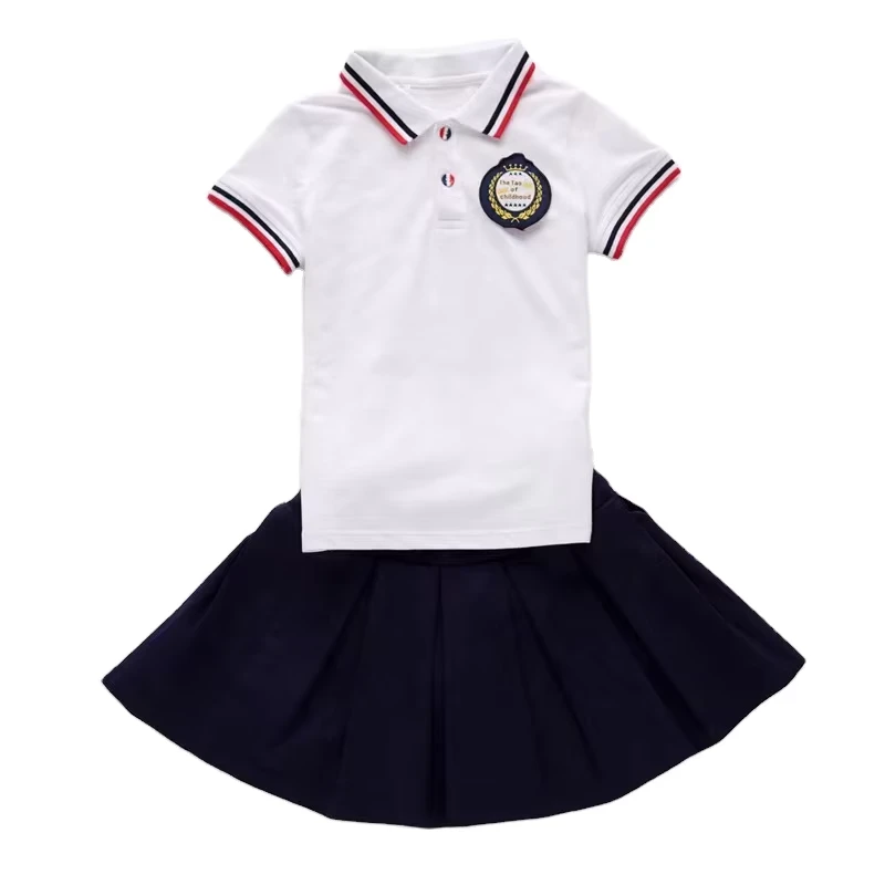 White-Anti-Wrinkle-Cotton-Bamboo-Fiber-School-Uniform-for-Shirts