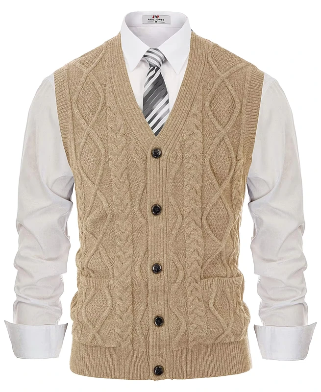 White-Argyle-Knit-Vest-for-School-Uniforms-with-Long-Sleeve-Option-Custom-Embroidery-OEM-Service