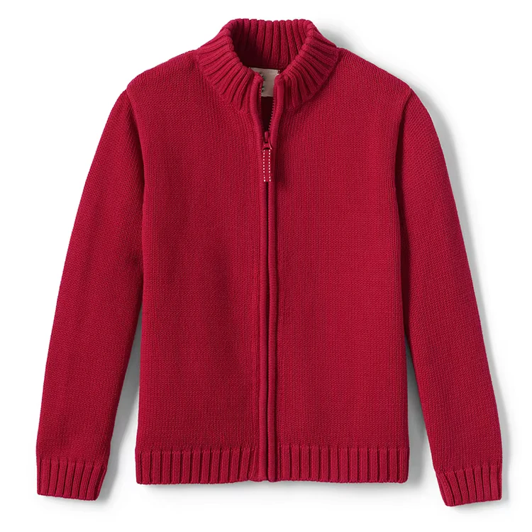 Wholesales-Pure-100-Cotton-Knit-School-Uniform-Boys-Full-Zip-Front-Cardigan-Sweater-for-Boys-Girls-Children-Size-Customized