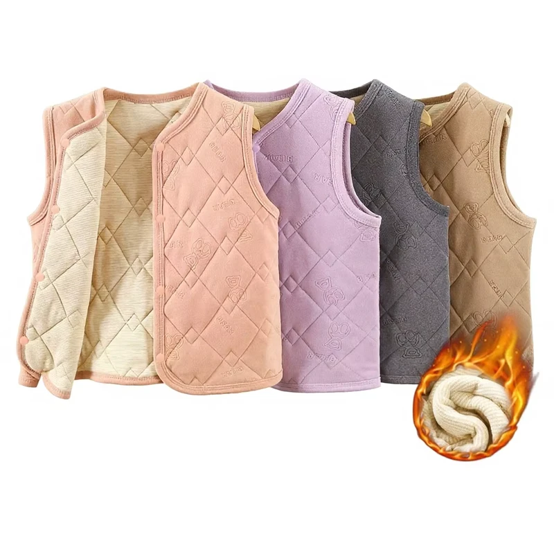 Winter-Quilted-Mulberry-Silk-Thickened-Wearable-Polyester-Terylene-Shell-School-Uniform-Warm-Boys-Girls