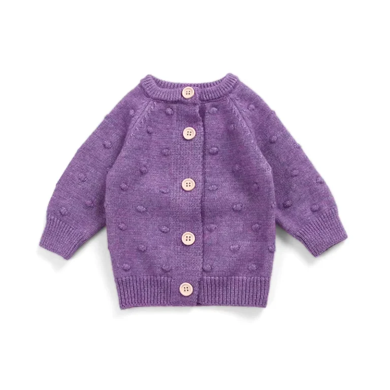 Winter-Warm-Baby-Clothing-Girls-Sweater-Stylish-Button-Beige-Cute-Sweater