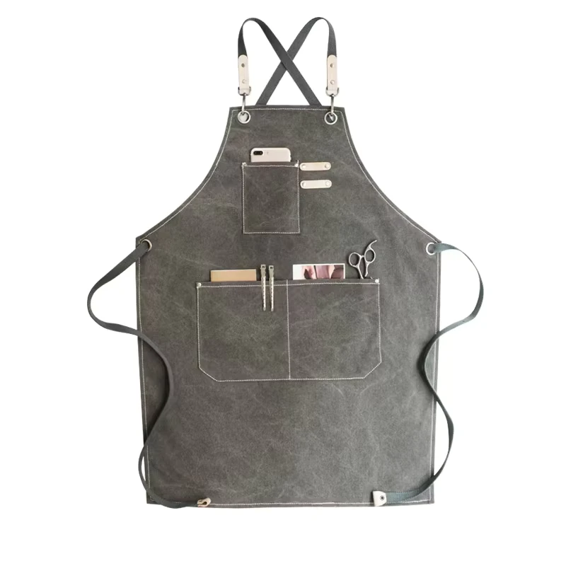 Woman-Salons-Apron-Barber-Uniforms-Blank-Cooking-Apron-Custom-logo-Grooming-Aprons-Factory-Supports-Customization