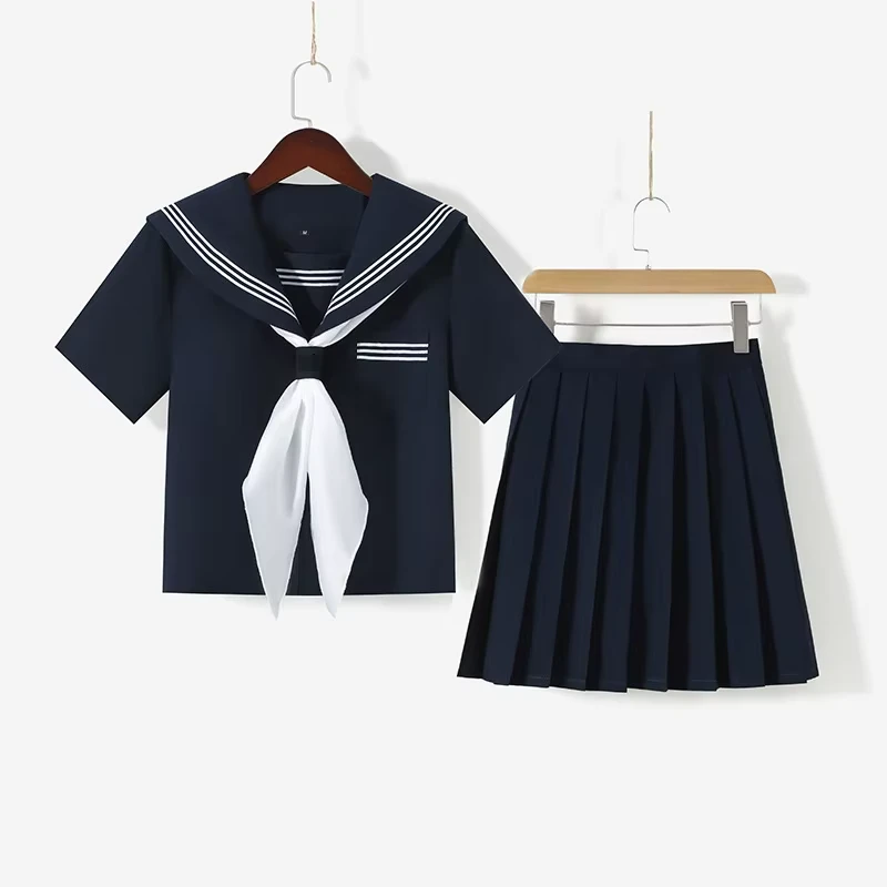 Women-School-Uniform-Set-Blazer-Pleated-Skirt-Polyester-Cotton-China-Private-International-School-Wear-OEM-ODM-Needle-Detection