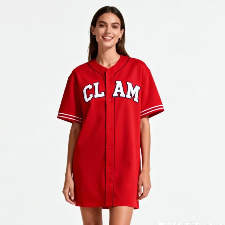 Womens-Breathable-Baseball-Jersey-T-Shirt-Hip-Hop-Hipster-Sports-Uniforms-Casual-Button-Down-Baseball-Jersey-T-Shirt-Dress