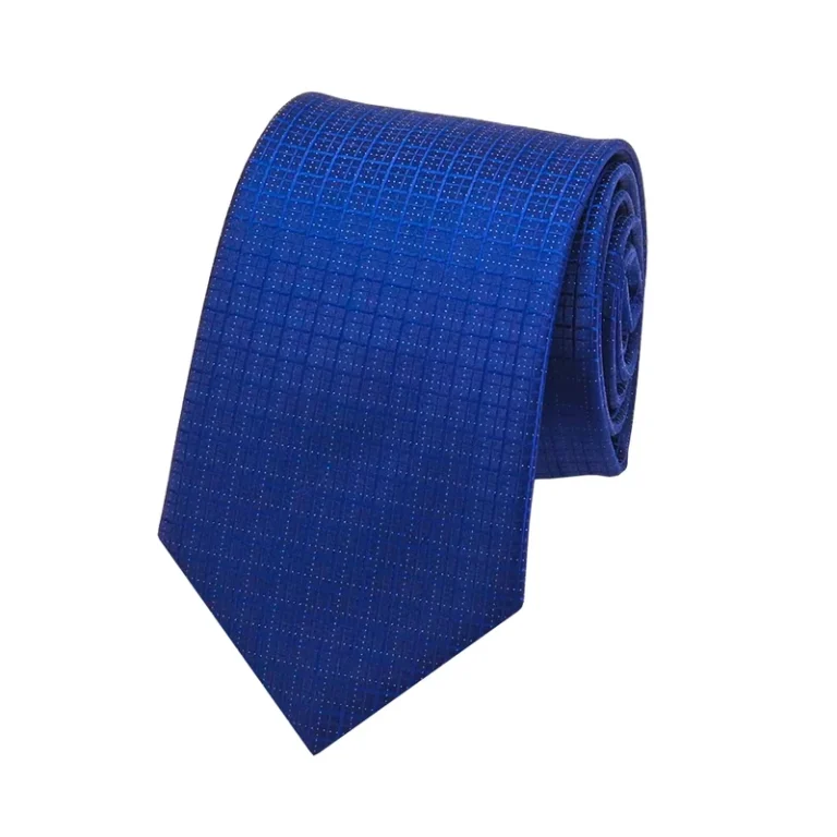 YiLi-Handmade-Microfiber-Polyester-Blue-Red-Modern-Tie