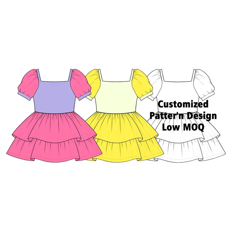 Yoga-Fabric-Kids-Tennis-Dress-With-Layered-Fine-Tulle-And-Inner-Shorts-For-School-Sports-CPC-Certified-Custom-Fast-Delivery