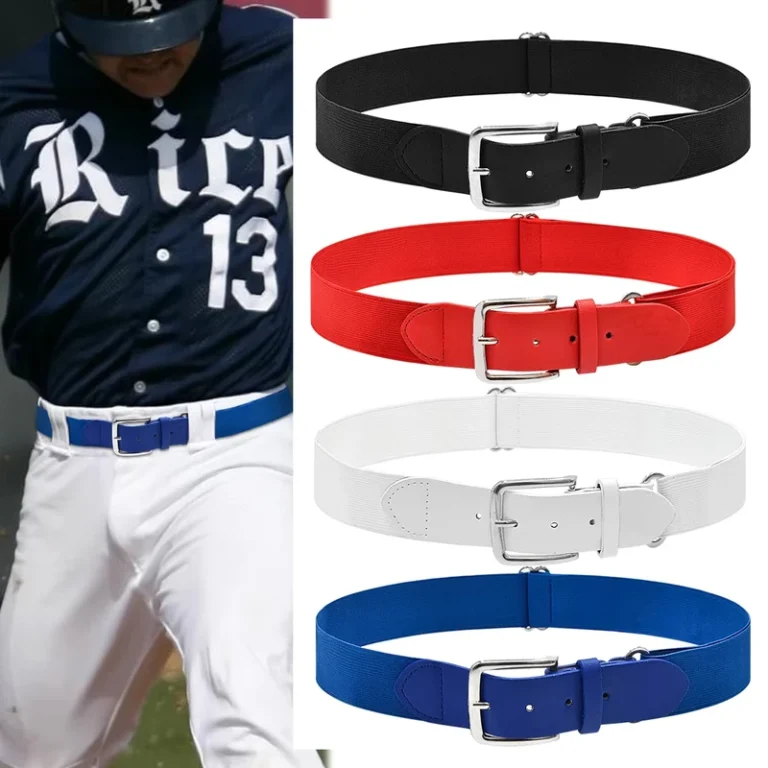 Youth-Adults-Stretch-Elastic-Baseball-Belt-Adjustable-Slider-Sports-Uniform-Belts-with-Faux-Leather-Tabs-Tail-for-Pants