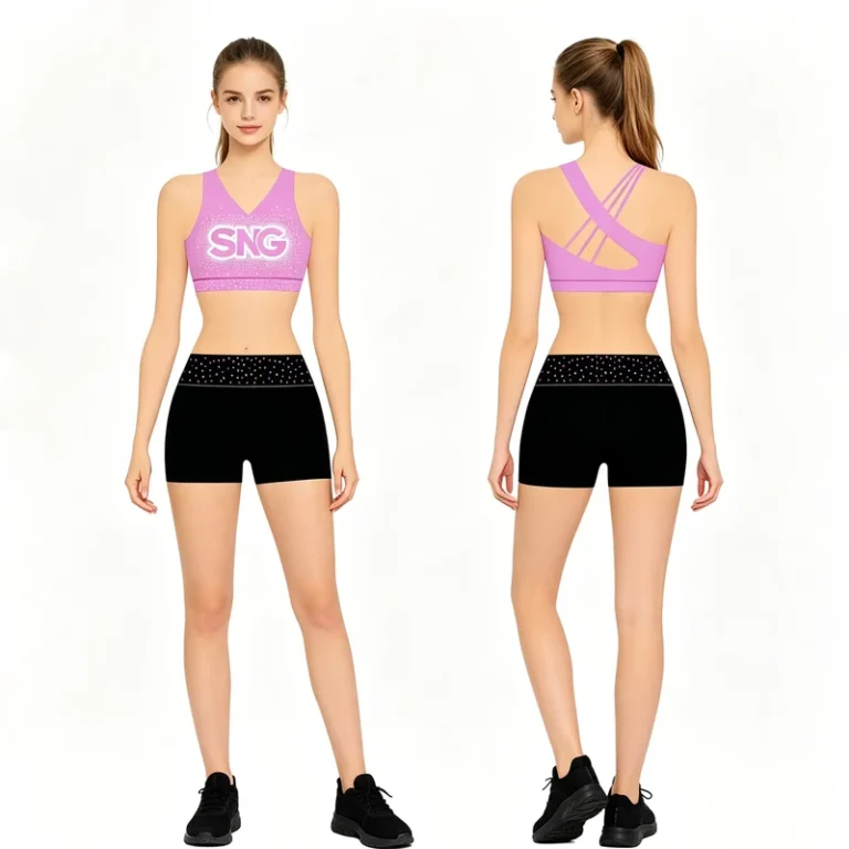 Youth-Cheerleading-Skirts-Dresses-Customized-OEM-Sets-Spandex-Polyester-Material-School-Cheer-Uniforms-Blue-Yellow-Cheerleaders