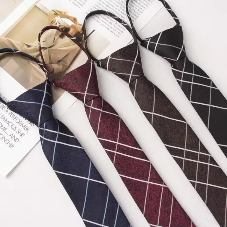 Zhejiang-Shengzhou-Casual-Twill-Polyester-School-Uniform-Rope-Tie-7cm-for-Business-Administration